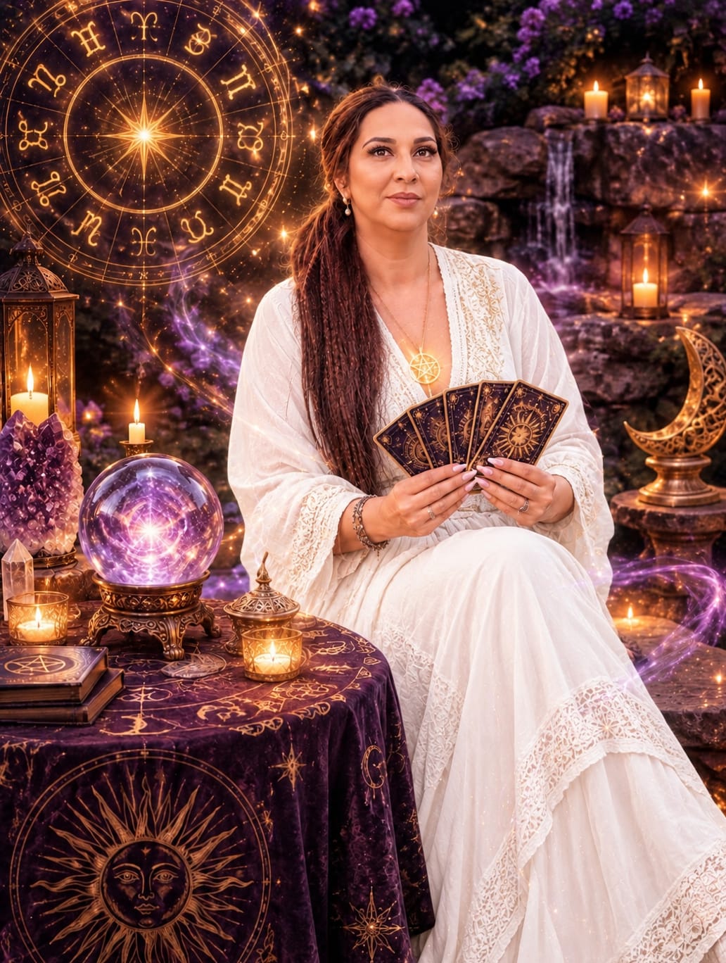 Clarvăzătoarea Klara cu cărțile de tarot